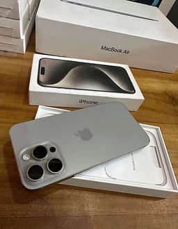 Apple iPhone 15 Pro smartphone 256 GB silver