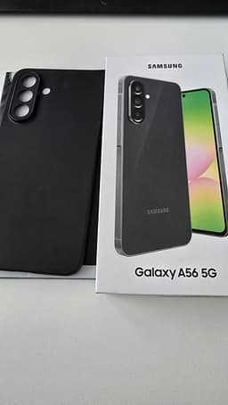 Samsung Galaxy A56 5G mobiltelefon 128 GB svart