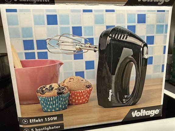 Clas Ohlson Voltage elvisp 150W svart