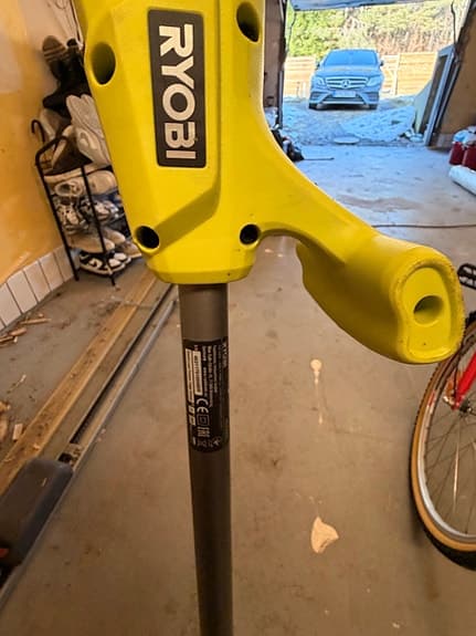 Ryobi grästrimmer el gul