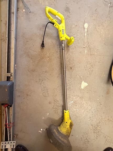 Ryobi grästrimmer el gul