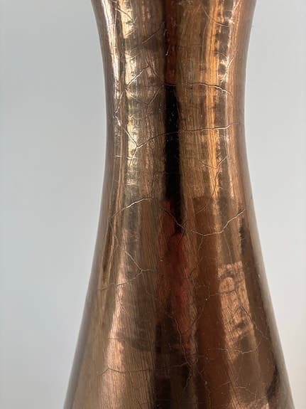 Golvvas kopparfärgad