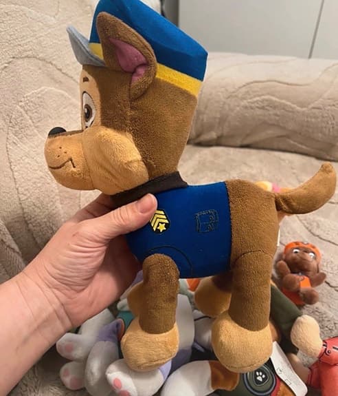 Paw Patrol mjukisdjur hundar blandade figurer