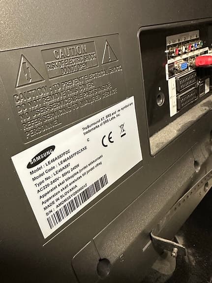 Samsung LE40A455C1C TV 40 tum svart