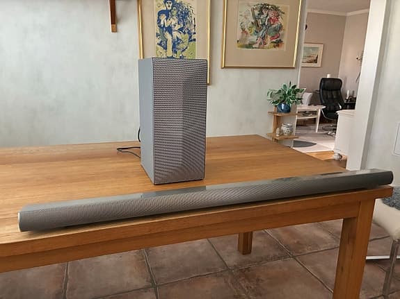 LG Music Flow soundbar med subwoofer silver