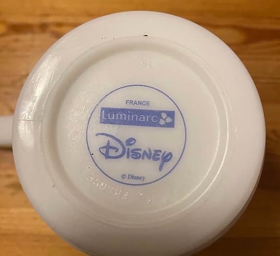 Luminarc Disney porslinset med Nalle Puh-motiv
