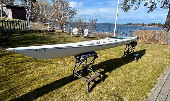 VKV Seagull Offshore-  komplett havskajakpaket (kolfiberpaddel & utrustning)