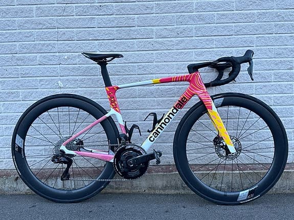 Cannondale LAB71 EF education, effektmätare, Dura-Ace Di2
