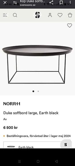 Norr11 soffbord