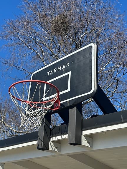 Tarmak basketkorg med basketplatta