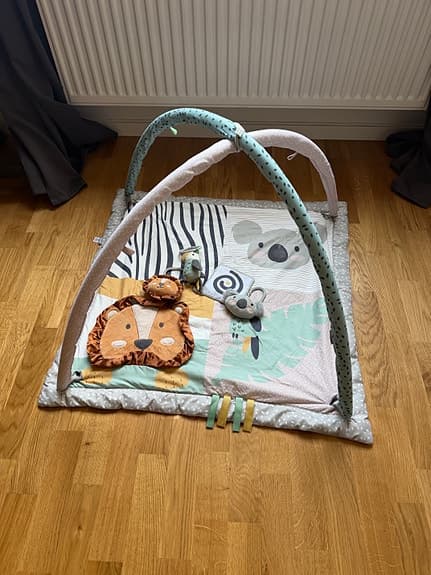Babygym från Nuby – Animal Adventure 🐘🌿