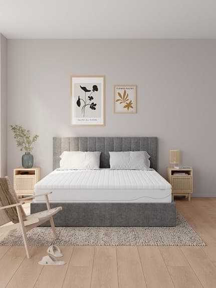 Jysk Dreamzone Gold T50 bäddmadrass 160x200 vit