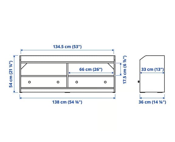 IKEA Hauga TV-bänk