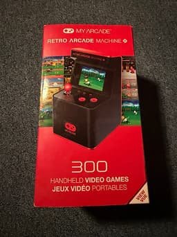 My Arcade Retro Arcade Machine spelkonsol med 300 inbyggda spel