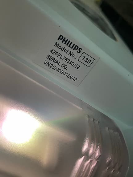 Philips 42PFL7633D/12 tv 42 tum svart