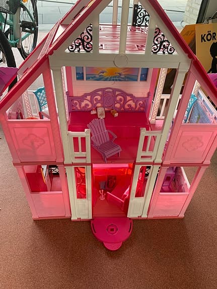 Barbie hus