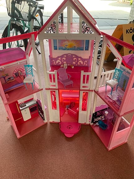 Barbie hus