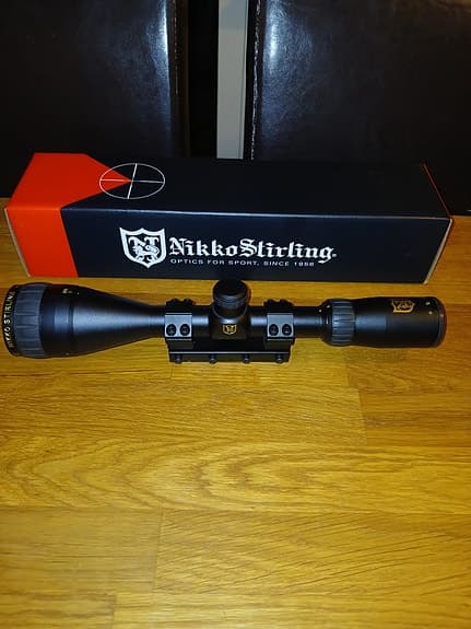 Luftgevär kikarsikte Nikko Stirling Airking Gold Crown 3-9x42