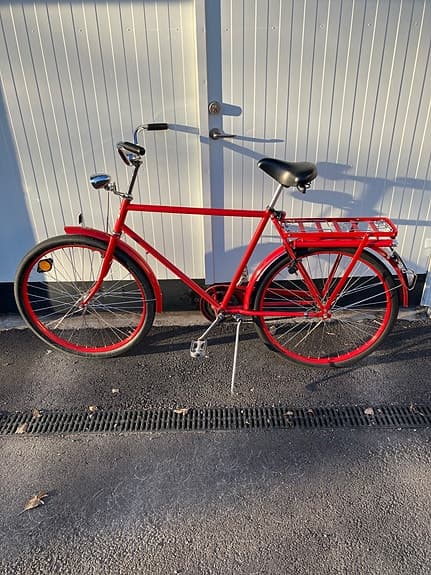 Kronan stadscykel unisex XL 28" röd