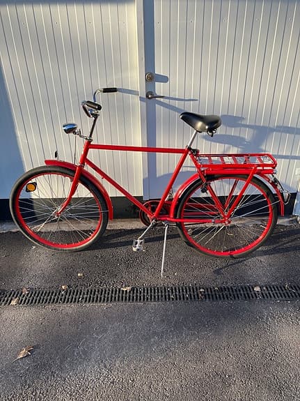 Kronan stadscykel unisex XL 28" röd