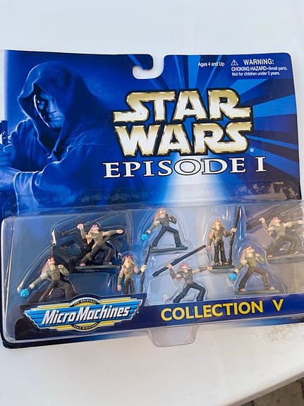 Micro Machines Star Wars Episode I samlarfigurer och fordon Collection IV–VI