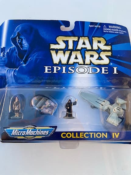 Micro Machines Star Wars Episode I samlarfigurer och fordon Collection IV–VI