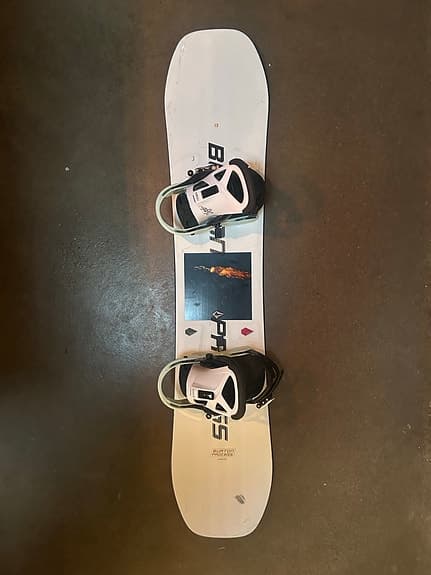 Burton snowboard med bindningar - barn