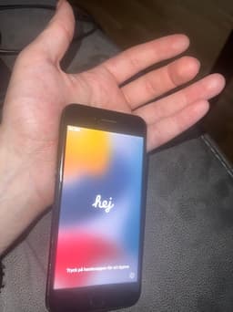 Apple iPhone 7 mobiltelefon svart