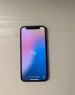 Apple iPhone 12 Mini 64 GB svart