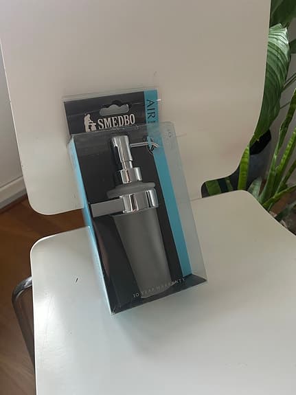 Smedbo Air badrumsset glas och krom