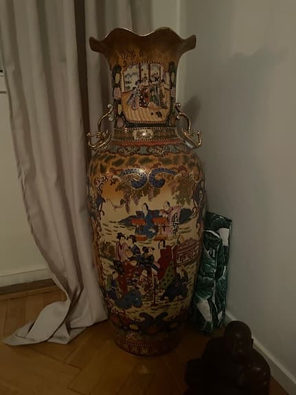 IKEA vas dekorativ flerfärgad