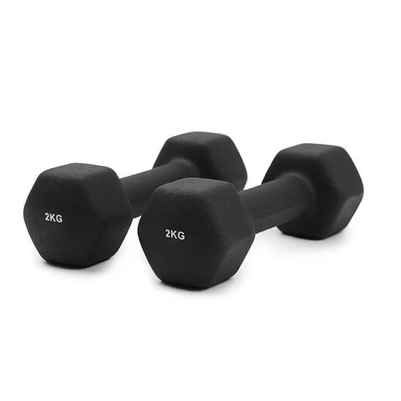 Hantlar 2 kg, 2-pack