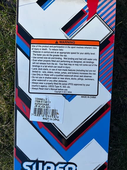 Connelly Super Sport vattenskidor