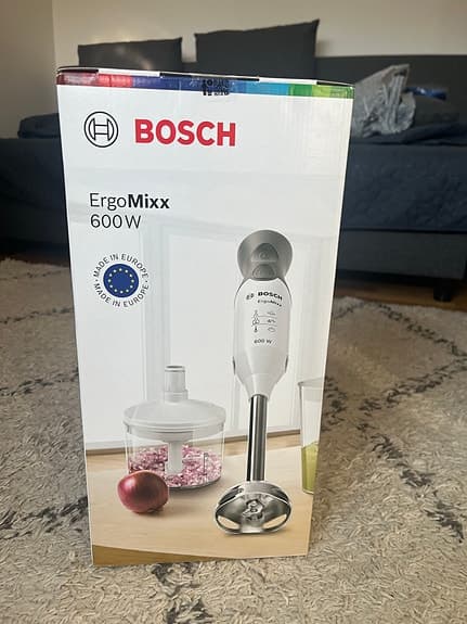 Bosch ErgoMixx stavmixer 600W vit