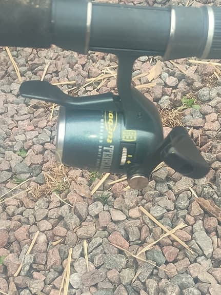 Matchfiskespö oanvänt - märke Mitchell