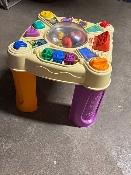 Fisher-Price aktivitetsbord leksak flerfärgad plast