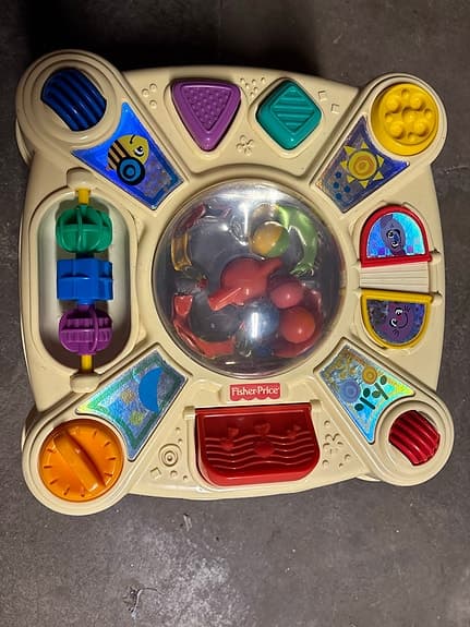 Fisher-Price aktivitetsbord leksak flerfärgad plast