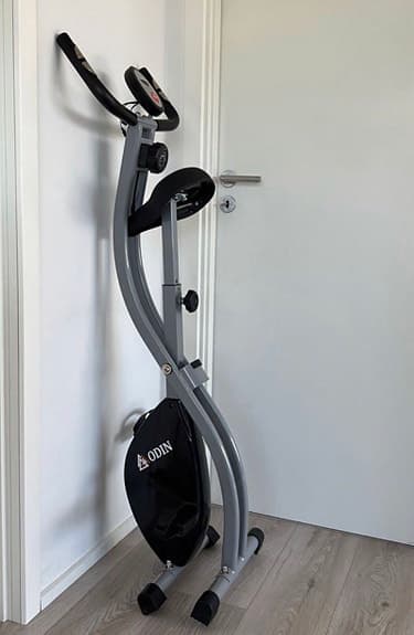 ODIN B1 Vikbar Motionscykel Svart ny