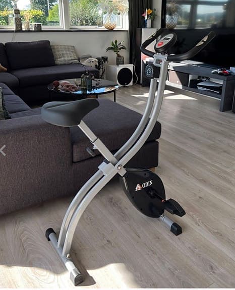 ODIN B1 Vikbar Motionscykel Svart ny