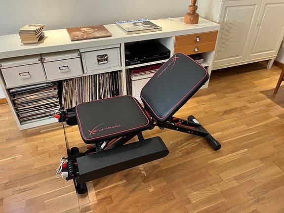 Total Flex hemgym träningsbänk