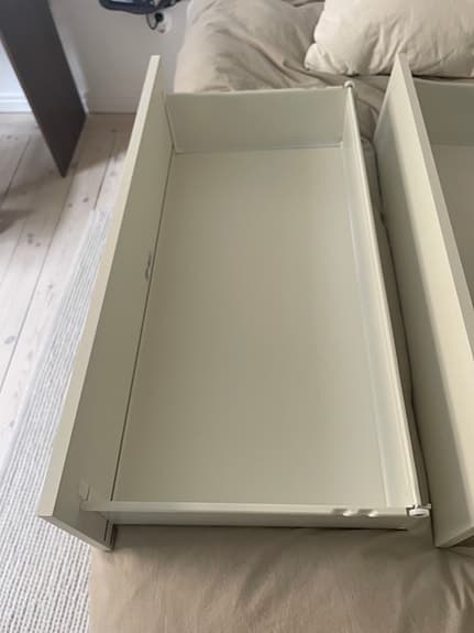 Platsa lådor -Ikea