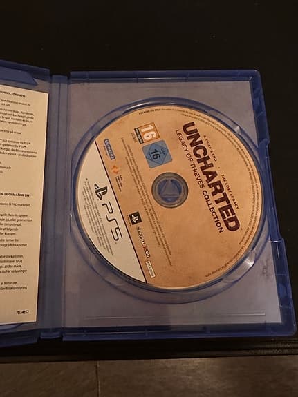 Playstation 5 Uncharted Legacy of Thieves Collection spel