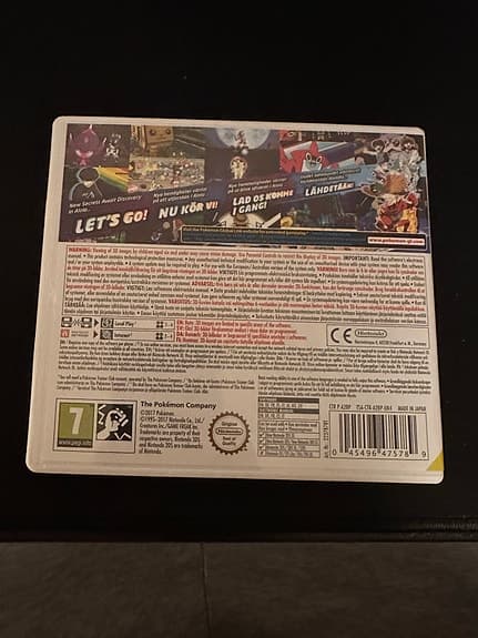 Nintendo Pokémon Ultra Moon spel Nintendo 3DS