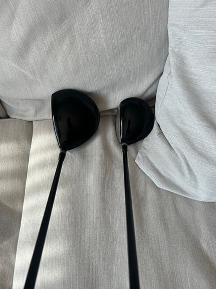 Voit nybörjar golfklubbor driver och fairwaywood svart