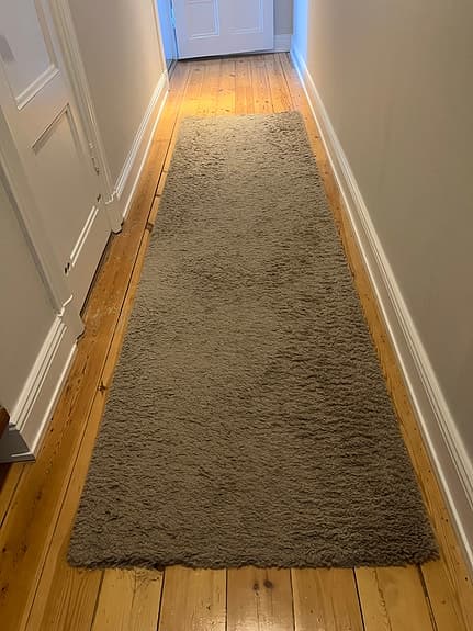 Jotex matta gångmatta beige