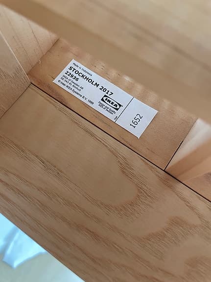 IKEA Stockholm 2017 Rottingbänk