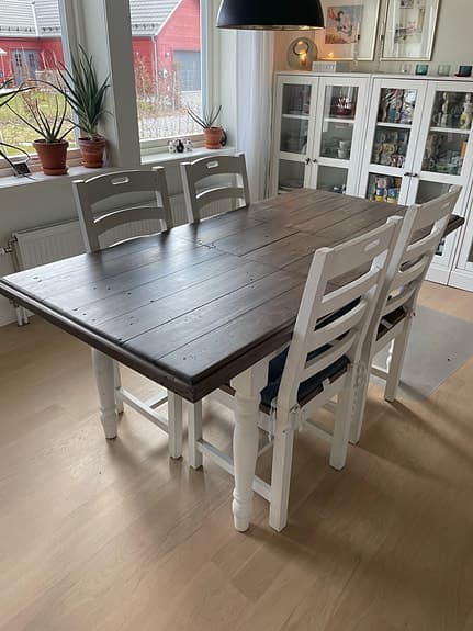 Mio - Cornwall matgrupp med 4 stolar