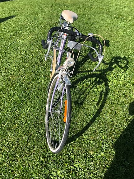 Damcykel med bockstyre