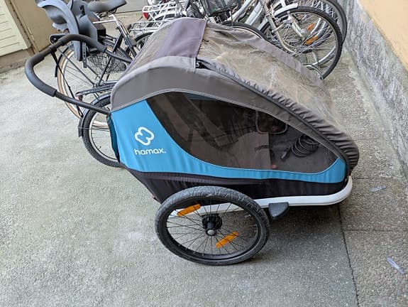 Barnvagn Hamax traveller 2-barn