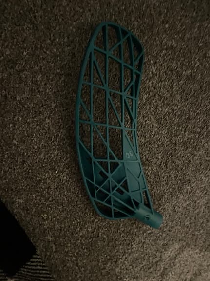 Innebandyblad plast grönt